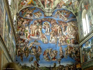 Cappella Sistina Giudizio universale_0